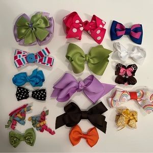 Toddler hair bows bundle